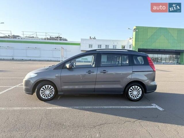 Серый Мазда 5, объемом двигателя 2 л и пробегом 233 тыс. км за 6200 $, фото 3 на Automoto.ua