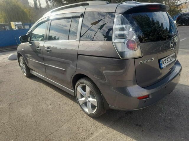 Серый Мазда 5, объемом двигателя 2 л и пробегом 226 тыс. км за 6500 $, фото 1 на Automoto.ua