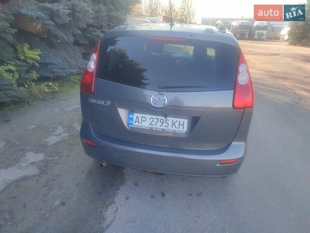 Серый Мазда 5, объемом двигателя 1.8 л и пробегом 200 тыс. км за 6200 $, фото 2 на Automoto.ua