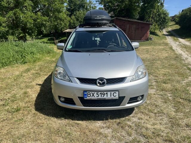 Серый Мазда 5, объемом двигателя 2 л и пробегом 247 тыс. км за 5200 $, фото 1 на Automoto.ua