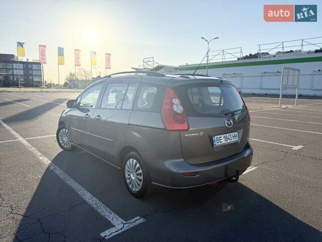 Серый Мазда 5, объемом двигателя 2 л и пробегом 233 тыс. км за 6200 $, фото 5 на Automoto.ua