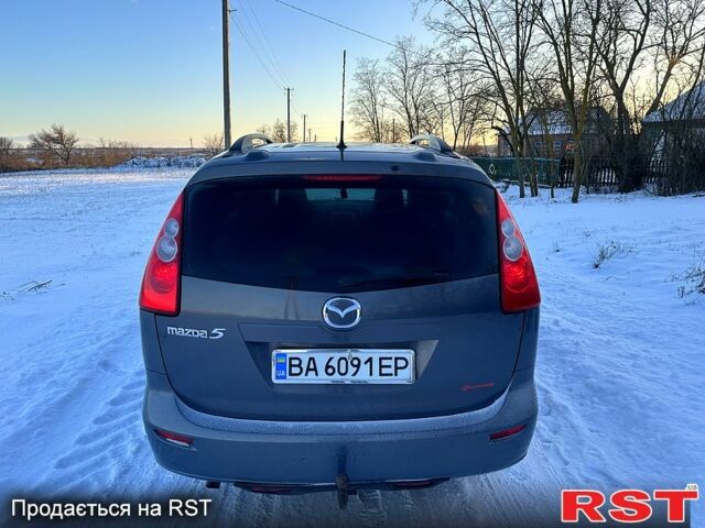 Сірий Мазда 5, об'ємом двигуна 2 л та пробігом 250 тис. км за 4850 $, фото 3 на Automoto.ua