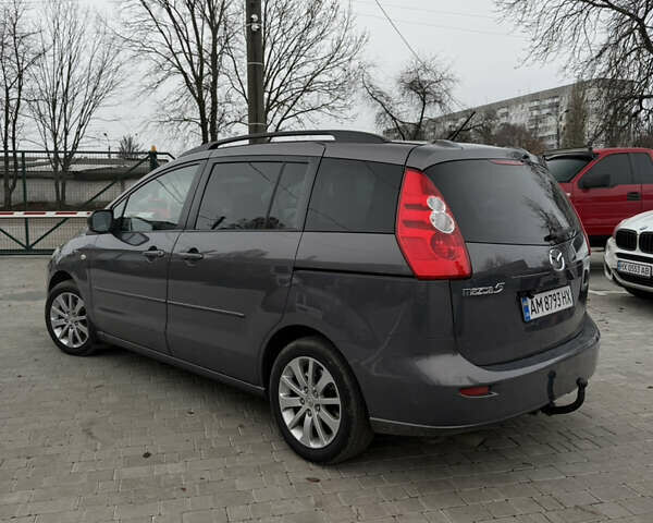 Сірий Мазда 5, об'ємом двигуна 1.8 л та пробігом 227 тис. км за 6600 $, фото 4 на Automoto.ua