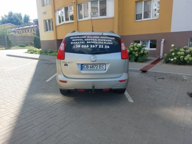 Серый Мазда 5, объемом двигателя 2 л и пробегом 412 тыс. км за 3700 $, фото 2 на Automoto.ua