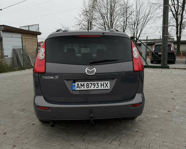 Сірий Мазда 5, об'ємом двигуна 1.8 л та пробігом 227 тис. км за 6600 $, фото 3 на Automoto.ua
