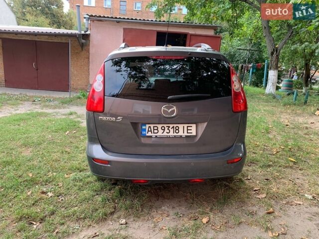 Серый Мазда 5, объемом двигателя 2 л и пробегом 176 тыс. км за 5500 $, фото 10 на Automoto.ua