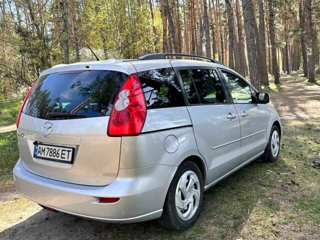 Серый Мазда 5, объемом двигателя 2 л и пробегом 225 тыс. км за 6300 $, фото 3 на Automoto.ua