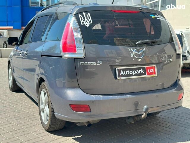 Серый Мазда 5, объемом двигателя 2 л и пробегом 317 тыс. км за 6990 $, фото 7 на Automoto.ua