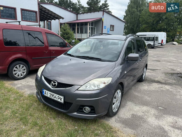 Серый Мазда 5, объемом двигателя 2 л и пробегом 222 тыс. км за 6399 $, фото 5 на Automoto.ua