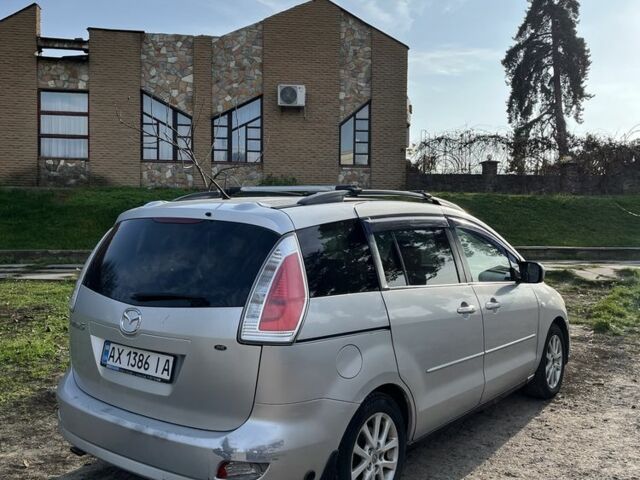 Серый Мазда 5, объемом двигателя 2 л и пробегом 268 тыс. км за 3300 $, фото 3 на Automoto.ua