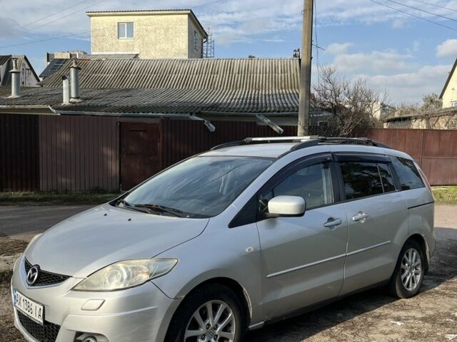 Серый Мазда 5, объемом двигателя 2 л и пробегом 268 тыс. км за 3300 $, фото 1 на Automoto.ua