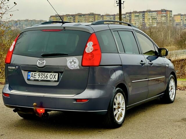 Серый Мазда 5, объемом двигателя 2 л и пробегом 200 тыс. км за 5999 $, фото 5 на Automoto.ua