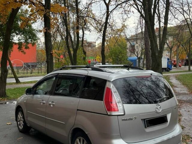 Серый Мазда 5, объемом двигателя 2 л и пробегом 200 тыс. км за 3700 $, фото 2 на Automoto.ua