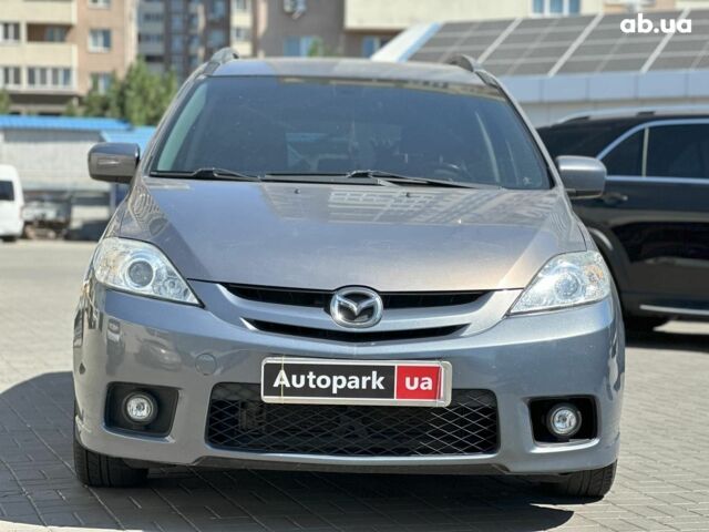 Серый Мазда 5, объемом двигателя 2 л и пробегом 317 тыс. км за 6990 $, фото 1 на Automoto.ua
