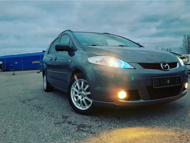 Серый Мазда 5, объемом двигателя 2 л и пробегом 199 тыс. км за 6200 $, фото 1 на Automoto.ua