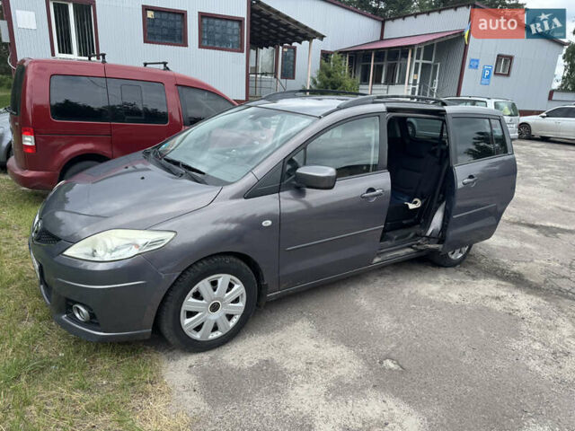 Серый Мазда 5, объемом двигателя 2 л и пробегом 222 тыс. км за 6399 $, фото 6 на Automoto.ua