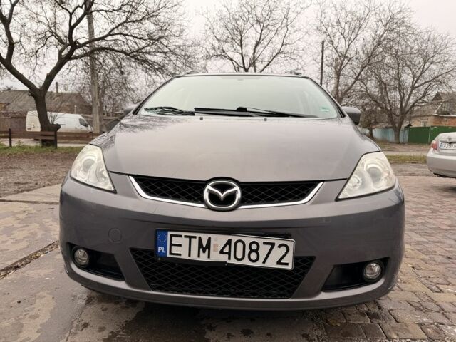 Серый Мазда 5, объемом двигателя 2 л и пробегом 300 тыс. км за 2700 $, фото 2 на Automoto.ua