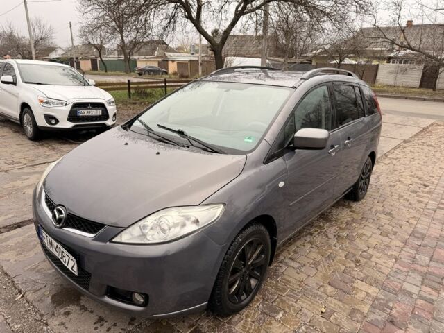 Серый Мазда 5, объемом двигателя 2 л и пробегом 300 тыс. км за 2700 $, фото 1 на Automoto.ua