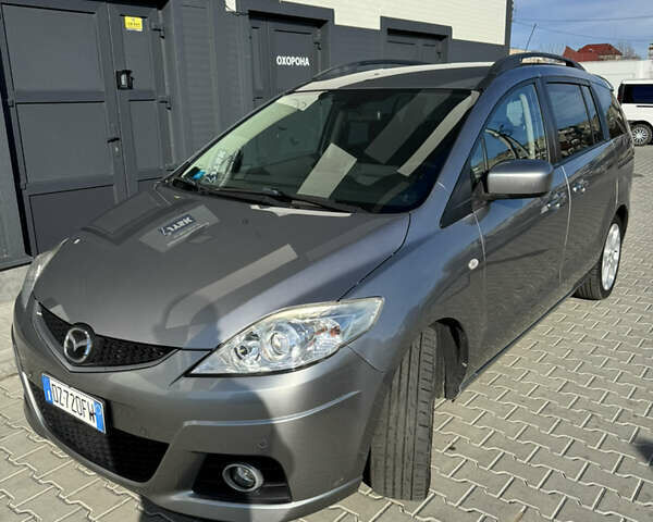 Серый Мазда 5, объемом двигателя 2 л и пробегом 177 тыс. км за 7500 $, фото 2 на Automoto.ua