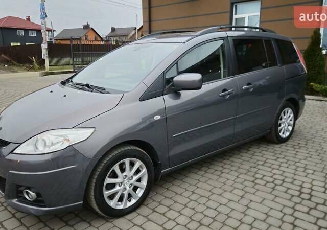 Серый Мазда 5, объемом двигателя 2 л и пробегом 193 тыс. км за 6950 $, фото 5 на Automoto.ua