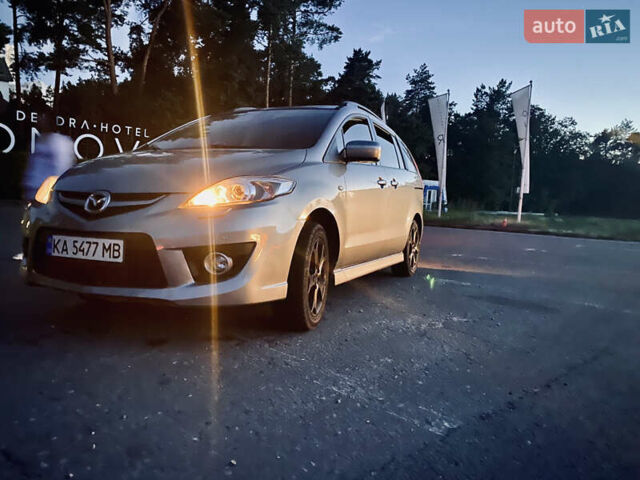 Серый Мазда 5, объемом двигателя 2 л и пробегом 250 тыс. км за 7100 $, фото 1 на Automoto.ua