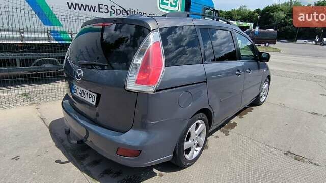 Серый Мазда 5, объемом двигателя 2 л и пробегом 245 тыс. км за 5940 $, фото 7 на Automoto.ua