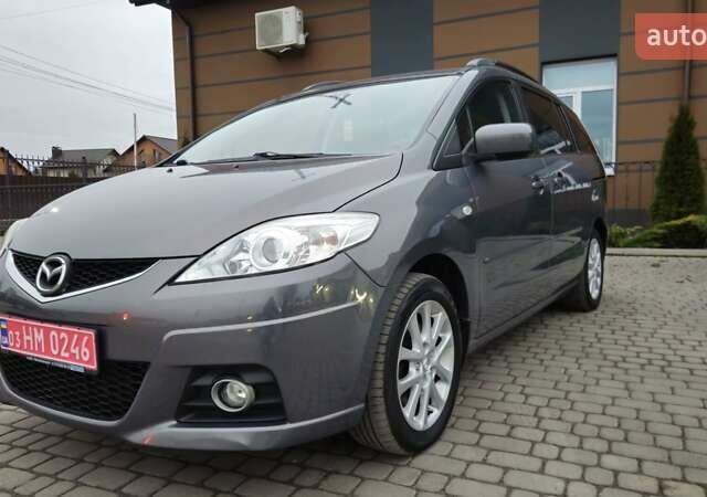Серый Мазда 5, объемом двигателя 2 л и пробегом 193 тыс. км за 6950 $, фото 2 на Automoto.ua