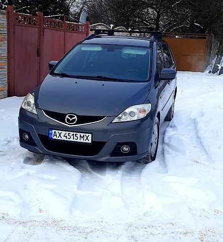Серый Мазда 5, объемом двигателя 2 л и пробегом 22000 тыс. км за 7600 $, фото 2 на Automoto.ua