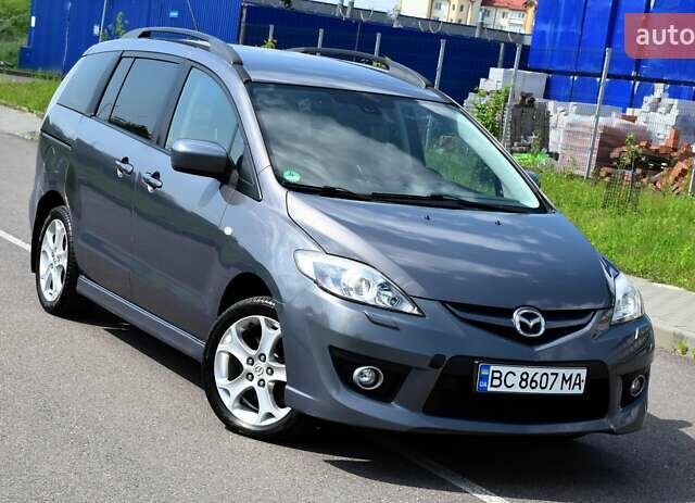 Серый Мазда 5, объемом двигателя 2 л и пробегом 235 тыс. км за 7200 $, фото 3 на Automoto.ua