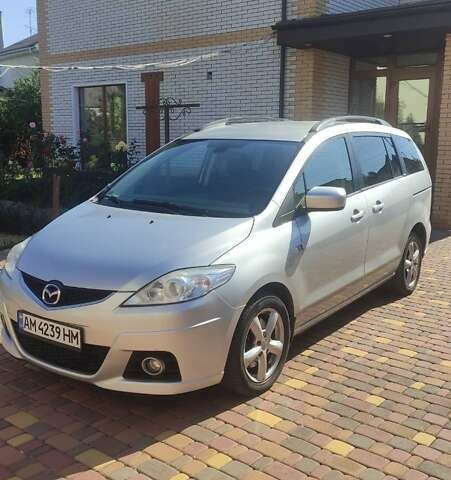 Серый Мазда 5, объемом двигателя 2 л и пробегом 282 тыс. км за 6100 $, фото 3 на Automoto.ua