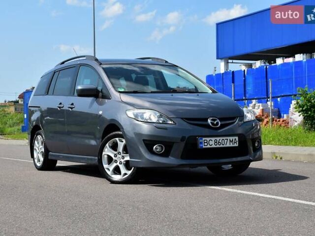 Серый Мазда 5, объемом двигателя 2 л и пробегом 235 тыс. км за 7200 $, фото 1 на Automoto.ua