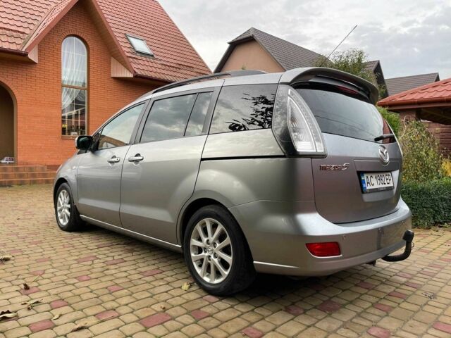Серый Мазда 5, объемом двигателя 2 л и пробегом 252 тыс. км за 7200 $, фото 3 на Automoto.ua