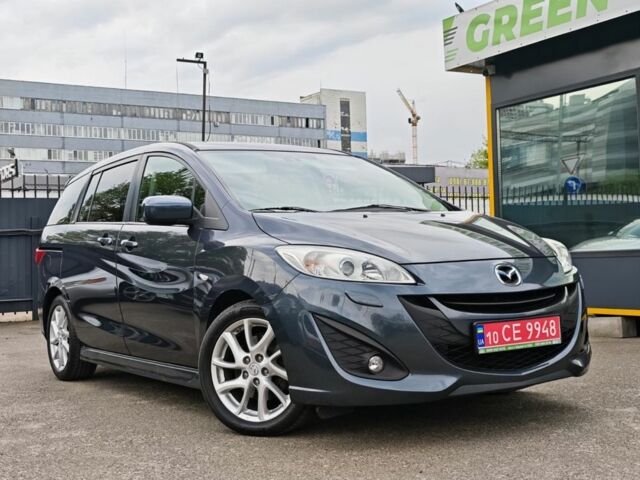 Серый Мазда 5, объемом двигателя 2 л и пробегом 128 тыс. км за 10699 $, фото 2 на Automoto.ua