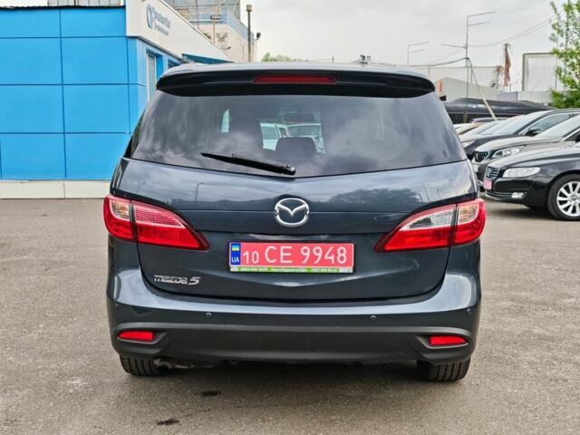 Серый Мазда 5, объемом двигателя 2 л и пробегом 128 тыс. км за 10699 $, фото 5 на Automoto.ua