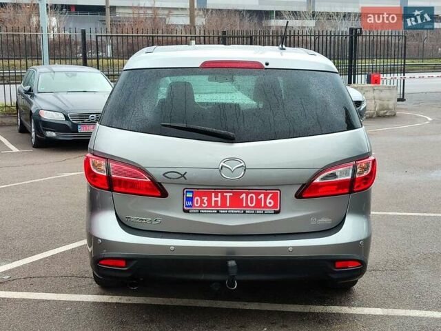 Серый Мазда 5, объемом двигателя 1.6 л и пробегом 164 тыс. км за 10899 $, фото 6 на Automoto.ua