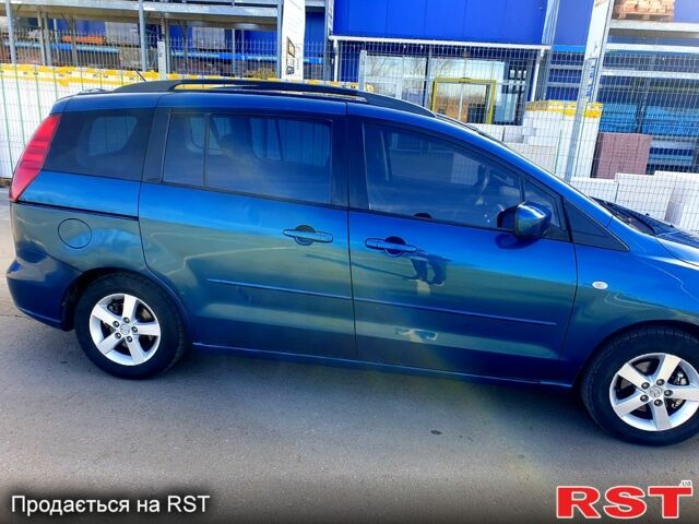 Синий Мазда 5, объемом двигателя 1.8 л и пробегом 195 тыс. км за 4500 $, фото 2 на Automoto.ua
