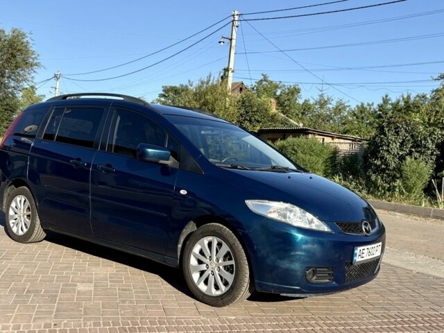 Синий Мазда 5, объемом двигателя 1.8 л и пробегом 224 тыс. км за 4799 $, фото 1 на Automoto.ua