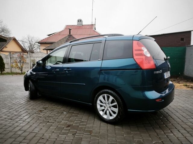 Синий Мазда 5, объемом двигателя 2 л и пробегом 187 тыс. км за 4999 $, фото 2 на Automoto.ua