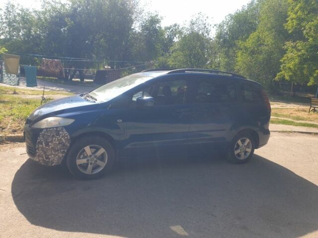 Синий Мазда 5, объемом двигателя 1.8 л и пробегом 208 тыс. км за 4200 $, фото 6 на Automoto.ua