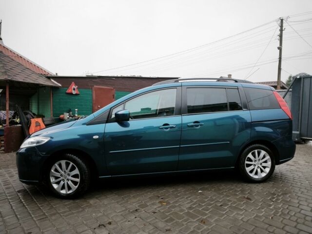 Синий Мазда 5, объемом двигателя 2 л и пробегом 187 тыс. км за 4999 $, фото 1 на Automoto.ua