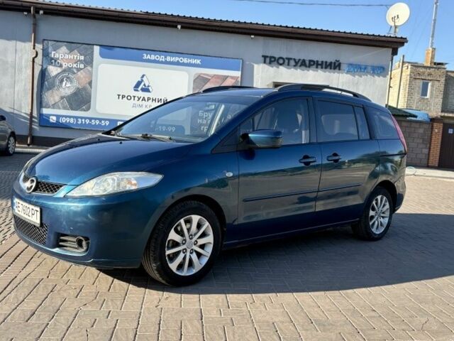 Синий Мазда 5, объемом двигателя 1.8 л и пробегом 224 тыс. км за 4799 $, фото 2 на Automoto.ua