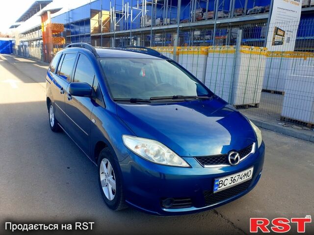 Синий Мазда 5, объемом двигателя 1.8 л и пробегом 195 тыс. км за 4500 $, фото 4 на Automoto.ua