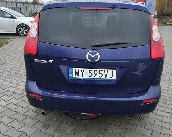 Синий Мазда 5, объемом двигателя 1.8 л и пробегом 300 тыс. км за 2500 $, фото 3 на Automoto.ua