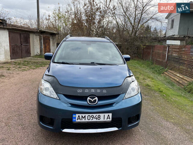 Мазда 5 2006 в Овруче на Automoto.ua Синий Мазда 5, объемом двигателя 2 л и пробегом 260 тыс. км за 3700 $, фото 4 на Automoto.ua