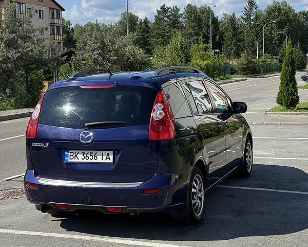 Синий Мазда 5, объемом двигателя 2 л и пробегом 195 тыс. км за 5100 $, фото 6 на Automoto.ua