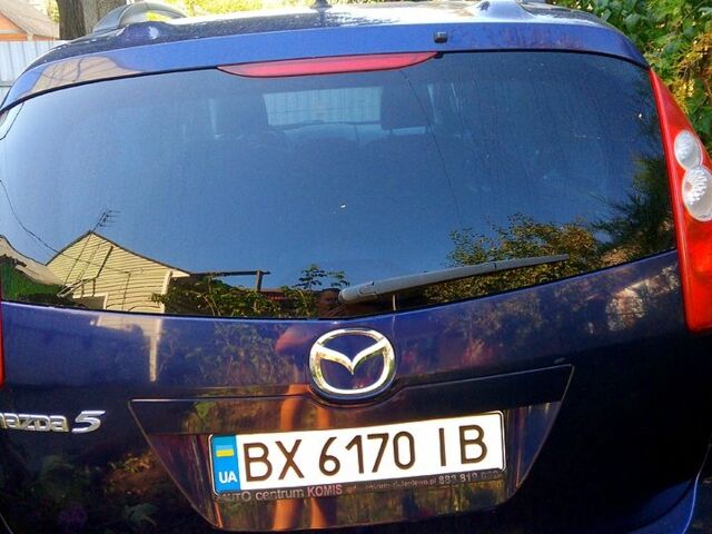Мазда 5 2006 в Хмельницком на Automoto.ua Синий Мазда 5, объемом двигателя 2 л и пробегом 190 тыс. км за 4000 $, фото 2 на Automoto.ua