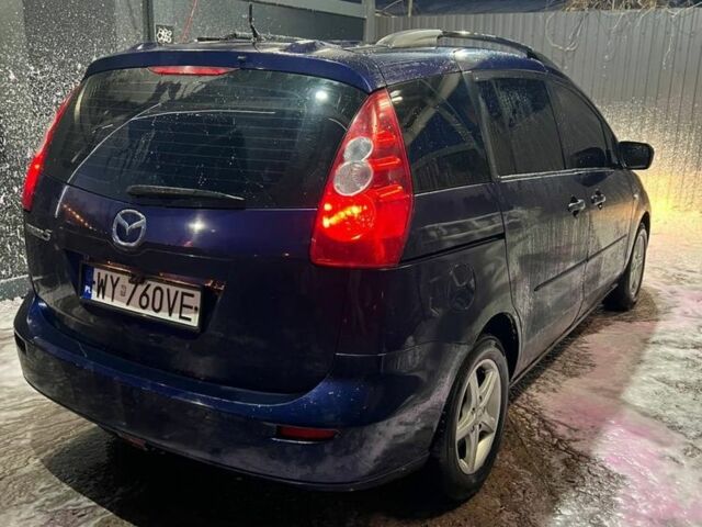 Мазда 5 2006 в Запорожье на Automoto.ua Синий Мазда 5, объемом двигателя 2 л и пробегом 380 тыс. км за 3499 $, фото 4 на Automoto.ua