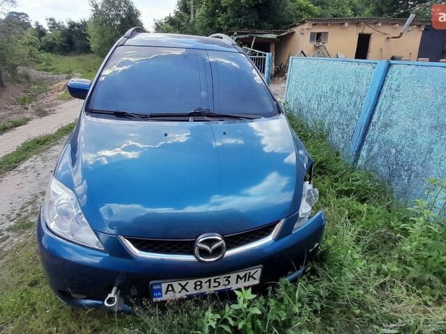 Синий Мазда 5, объемом двигателя 2 л и пробегом 400 тыс. км за 3000 $, фото 3 на Automoto.ua
