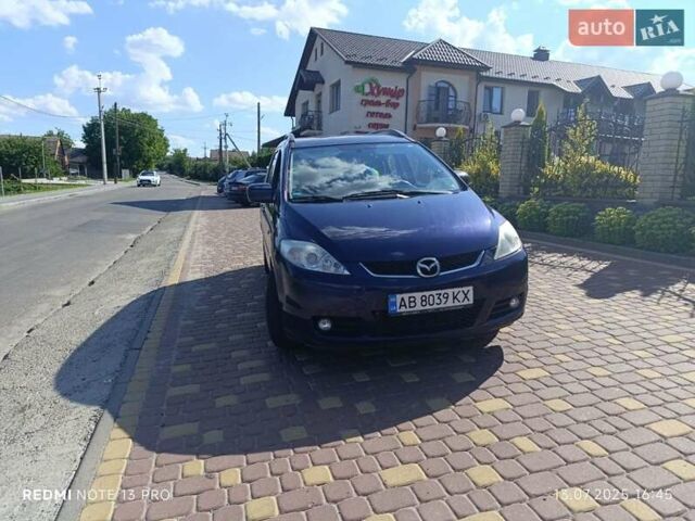 Синий Мазда 5, объемом двигателя 1.8 л и пробегом 260 тыс. км за 5700 $, фото 2 на Automoto.ua