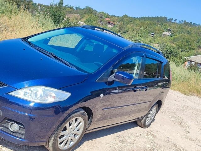 Синий Мазда 5, объемом двигателя 1.8 л и пробегом 217 тыс. км за 6100 $, фото 3 на Automoto.ua